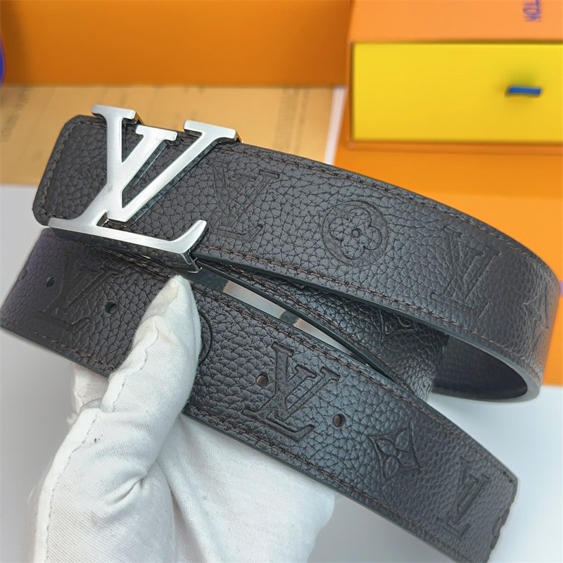 L0vis Vvtt0n Lv Dimension 30Mm Double Sided Belt Black M8854U