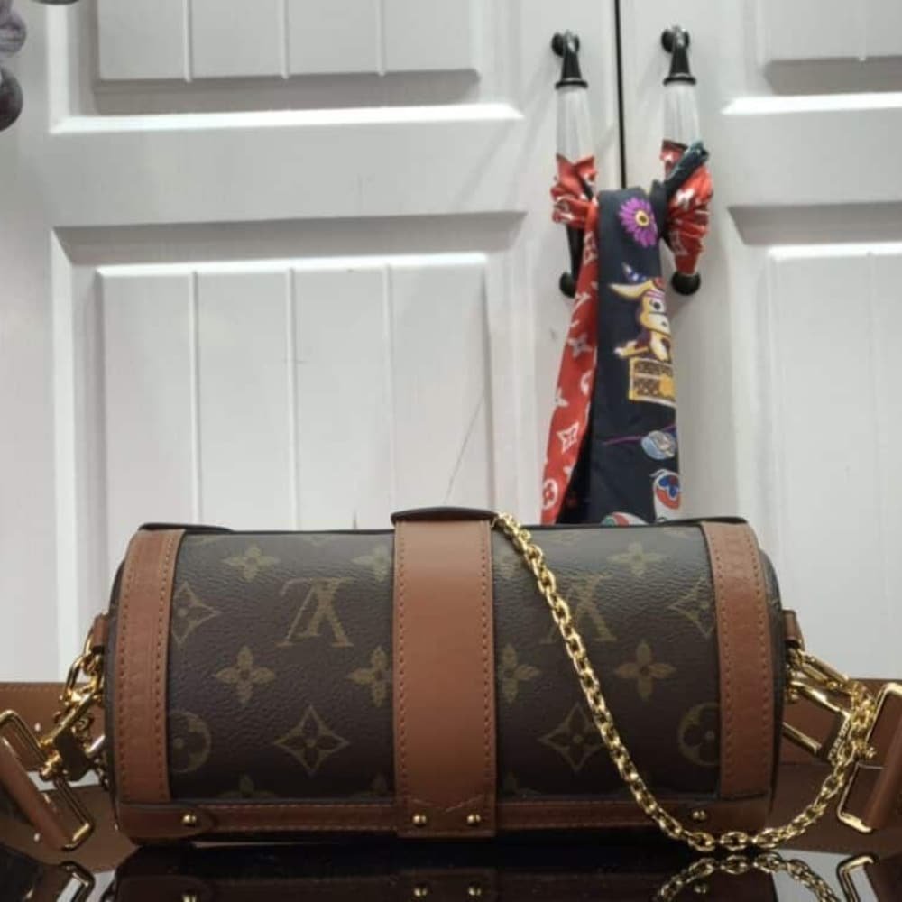L0vis Vvtt0n Papillon Trunk Monogram Brown 19Cm M57835