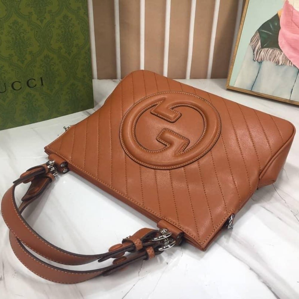 Gvc*1 Blondie Small Tote Bag Brown 30Cm