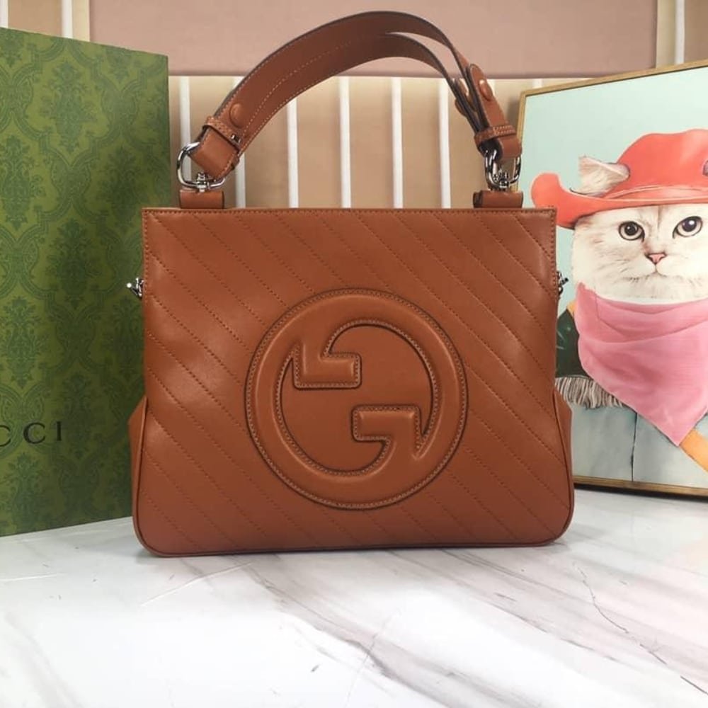 Gvc*1 Blondie Small Tote Bag Brown 30Cm