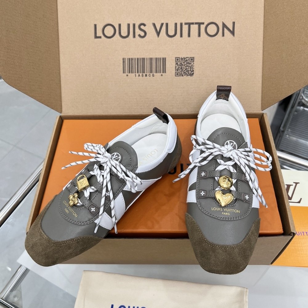 L0vis Vvtt0n Lv Sneakerina Pistachio Brown 1Aiemt