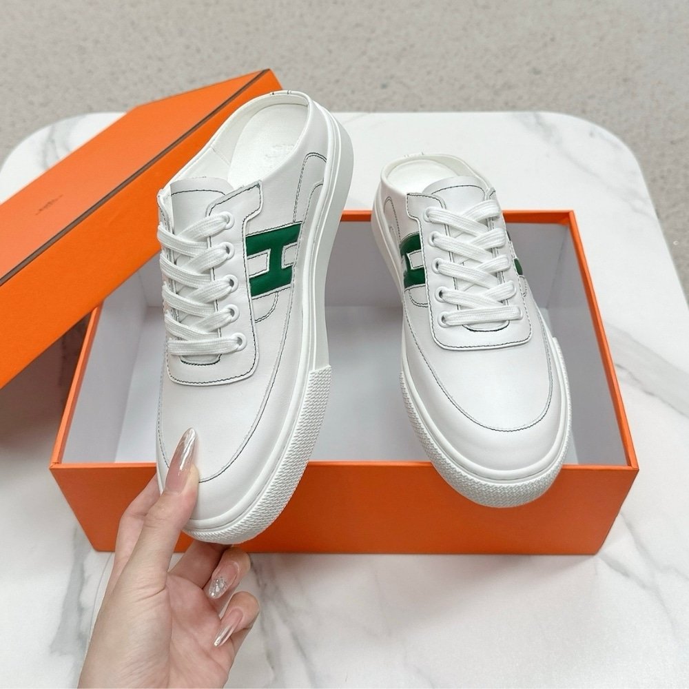 H**me5 Keep Sneaker Blanc And Vert Bouteille H251913Zh14400