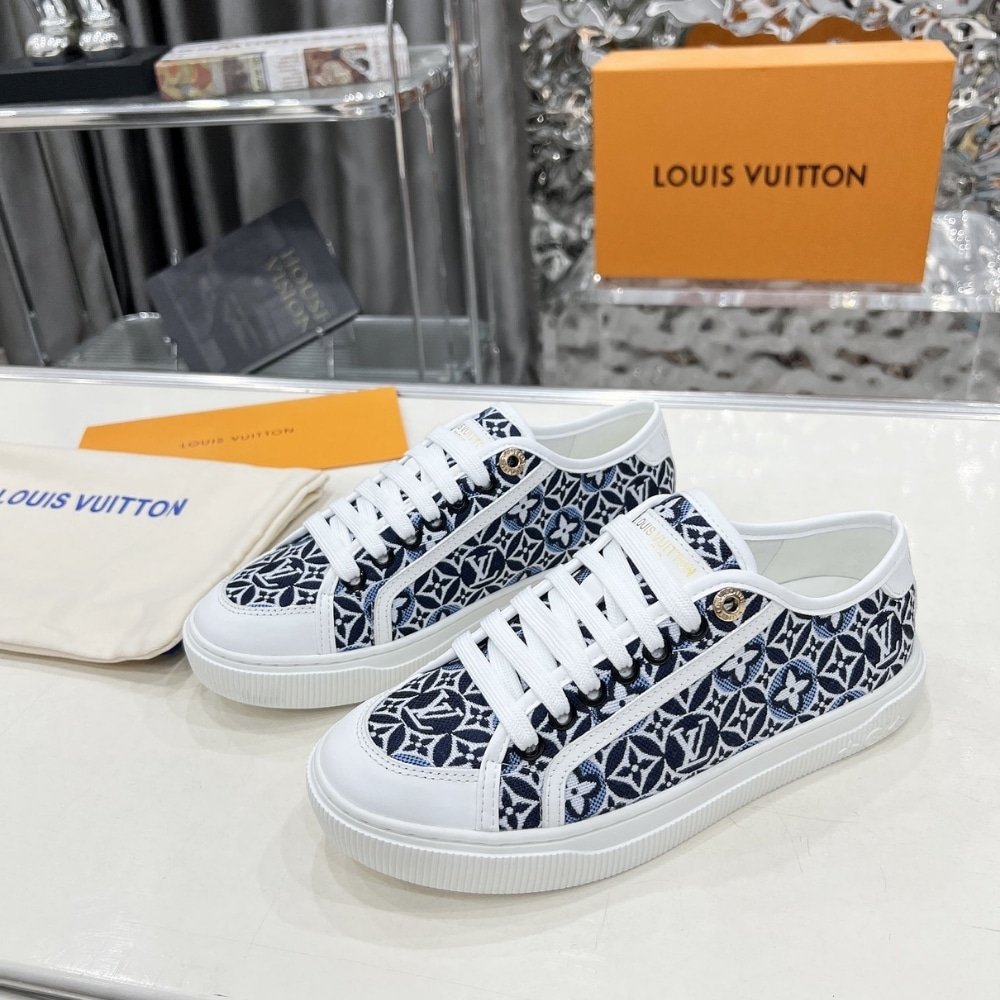 L0vis Vvtt0n Lv Lagoon Sneaker Navy Blue 1Ahoh5