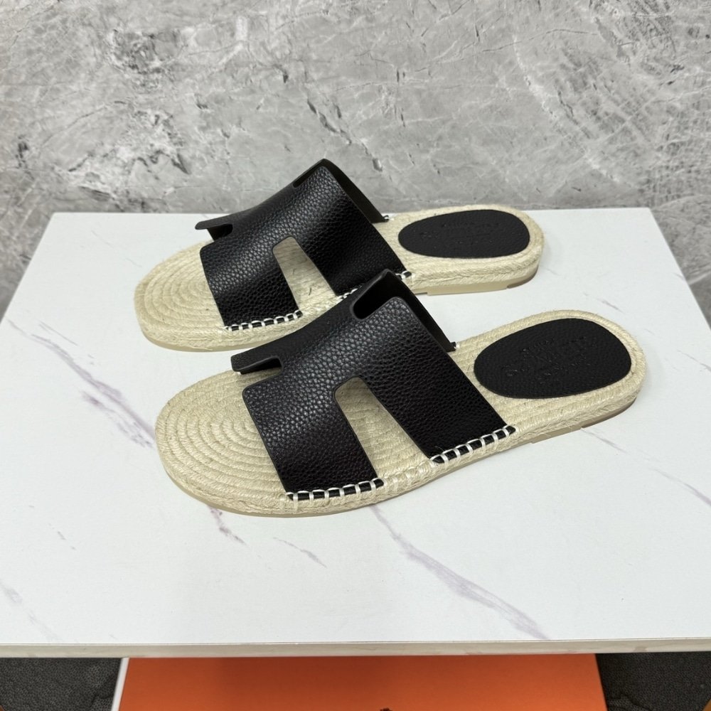 H**me5 Antigua Espadrille Noir H231000Zh02440