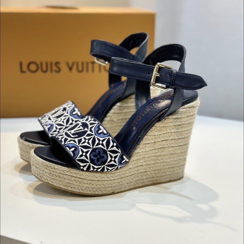 L0vis Vvtt0n Helios Wedge Espadrille Marine 1Ahlkq