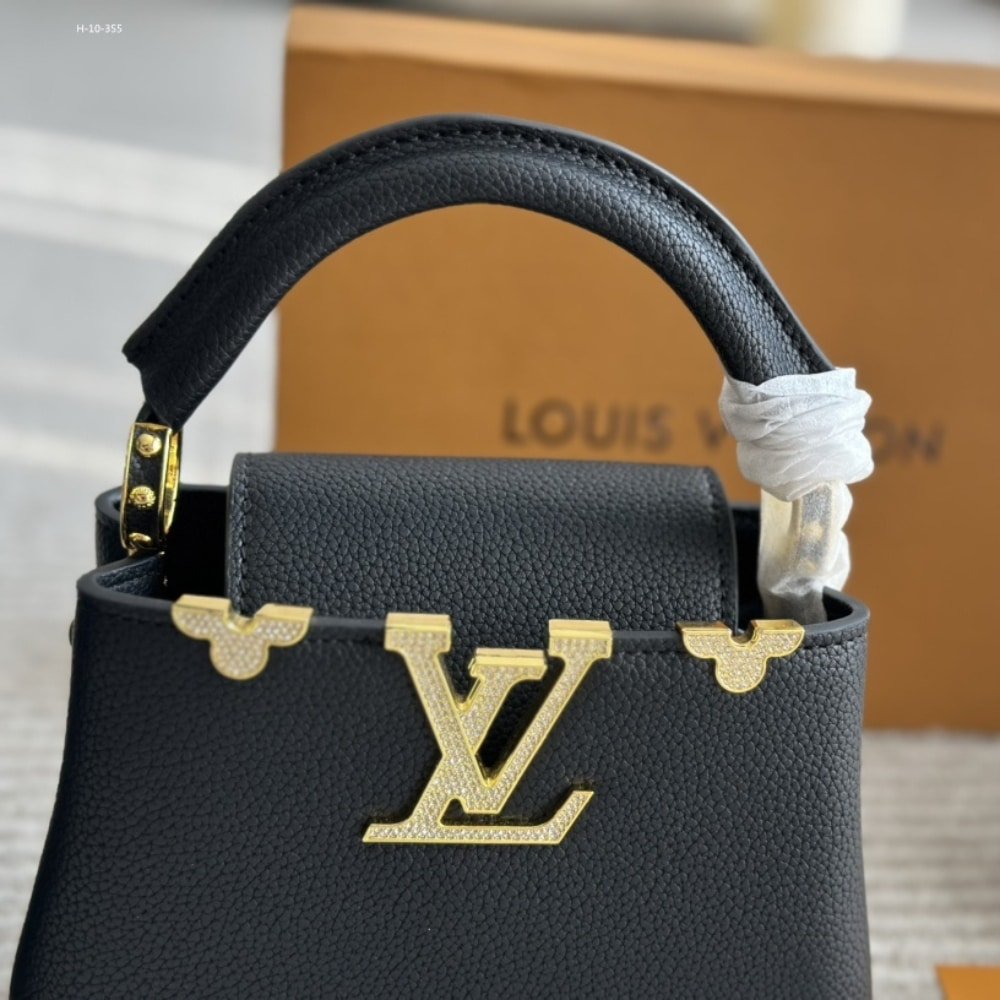 L0vis Vvtt0n Capucines Mini Black 20Cm M11342
