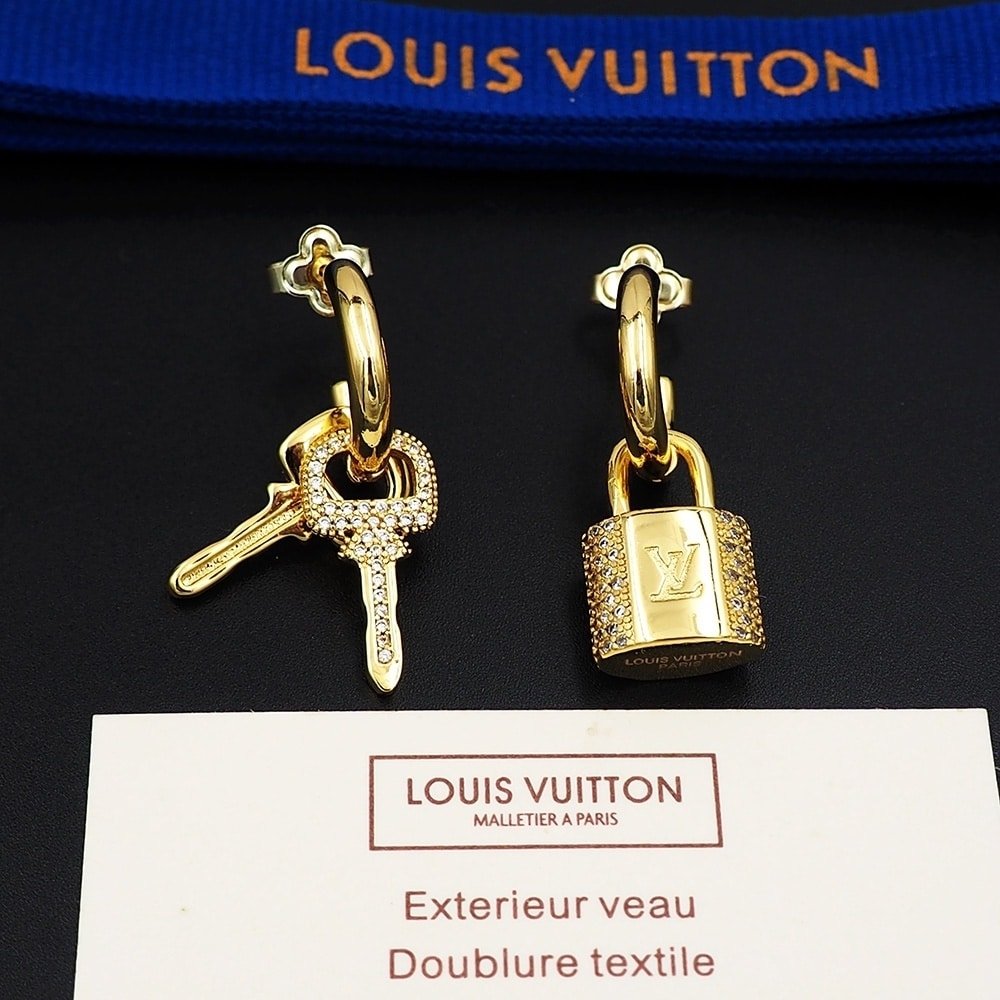 L0vis Vvtt0n Lv Padlock Earrings M01583