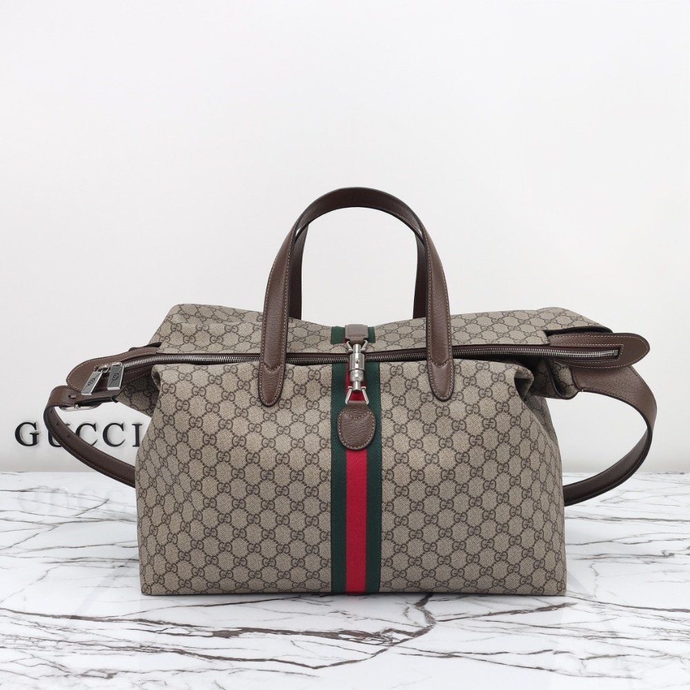 Gvc*1 Jackie 1961 Shoulder Bag Beige Ebony 45Cm