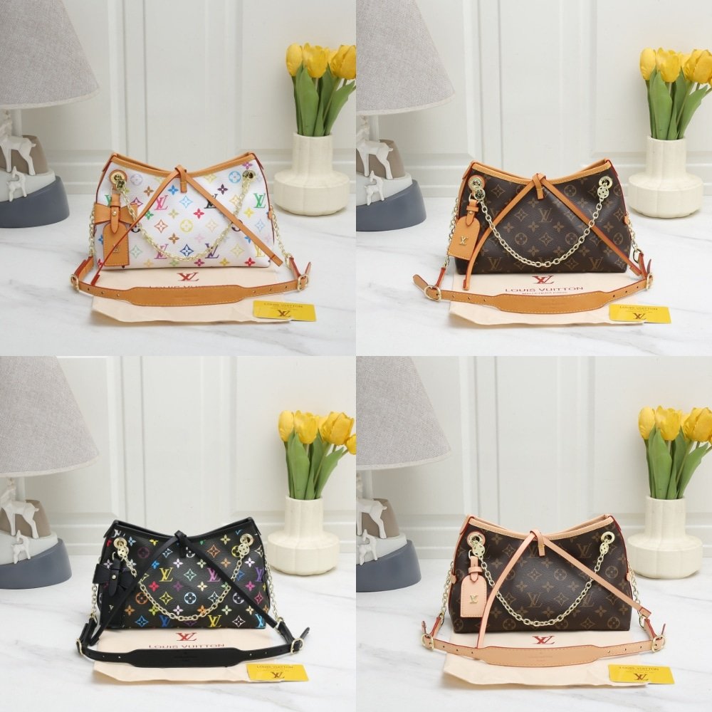 L0vis Vvtt0n Carryall BB Bag Monogram Multicolore Blanc 26Cm