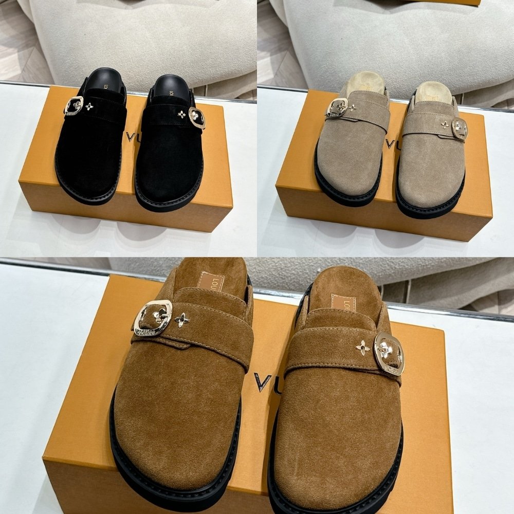 L0vis Vvtt0n Cosy Flat Comfort Clog Tobacco Brown 1Agvpd