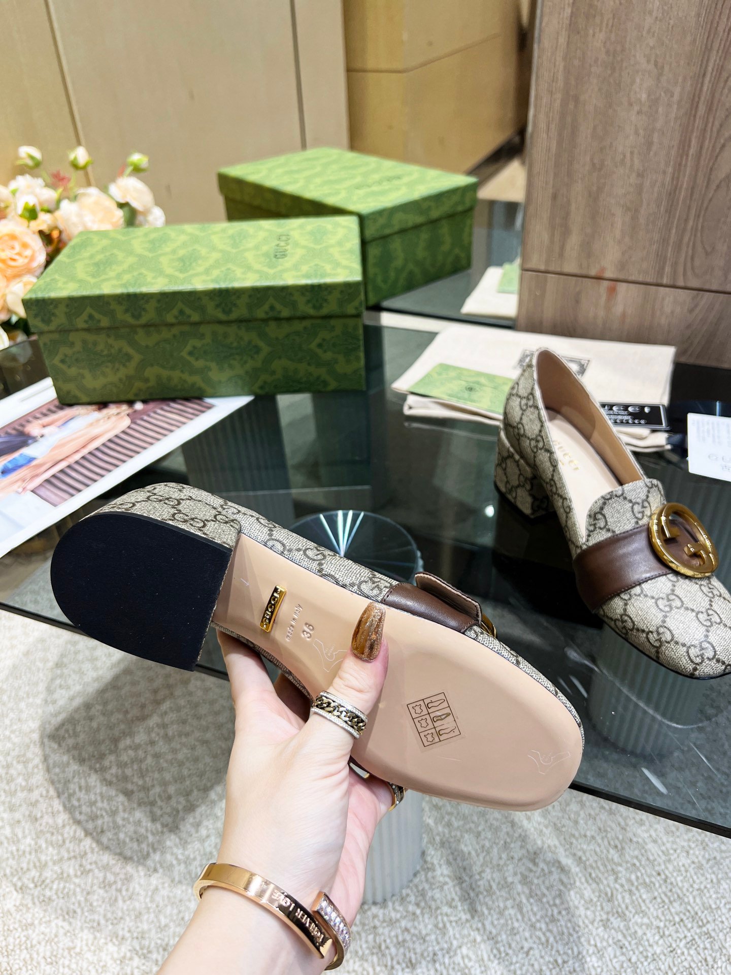 Gvc*1 Women’S Blondie Pump Beige ‎701711 9I650 9769