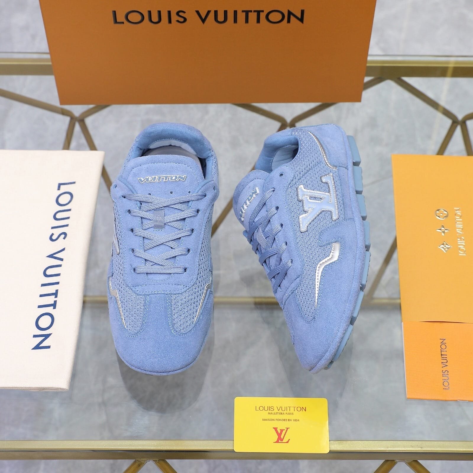 L0vis Vvtt0n Lv Rally Sneaker Blue 1Ahu24