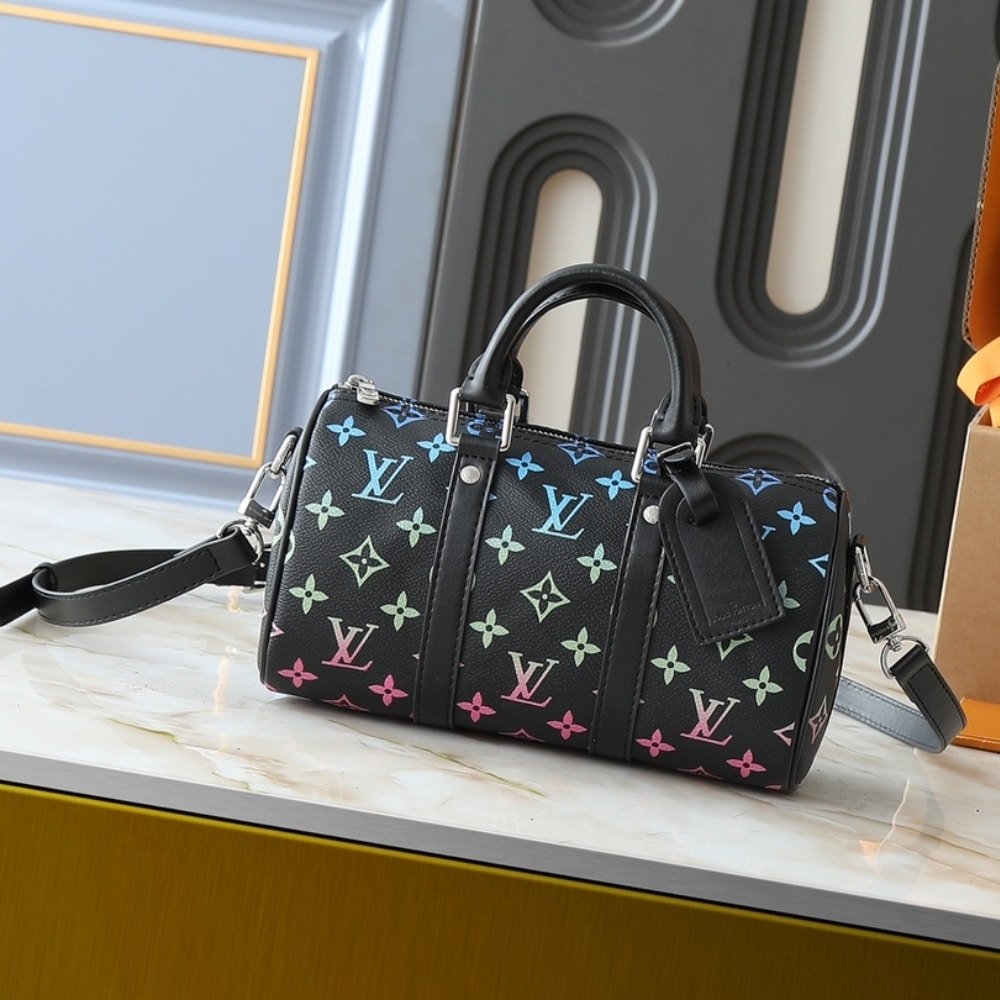 L0vis Vvtt0n Keepall 25 Gradient Black 25Cm M13935