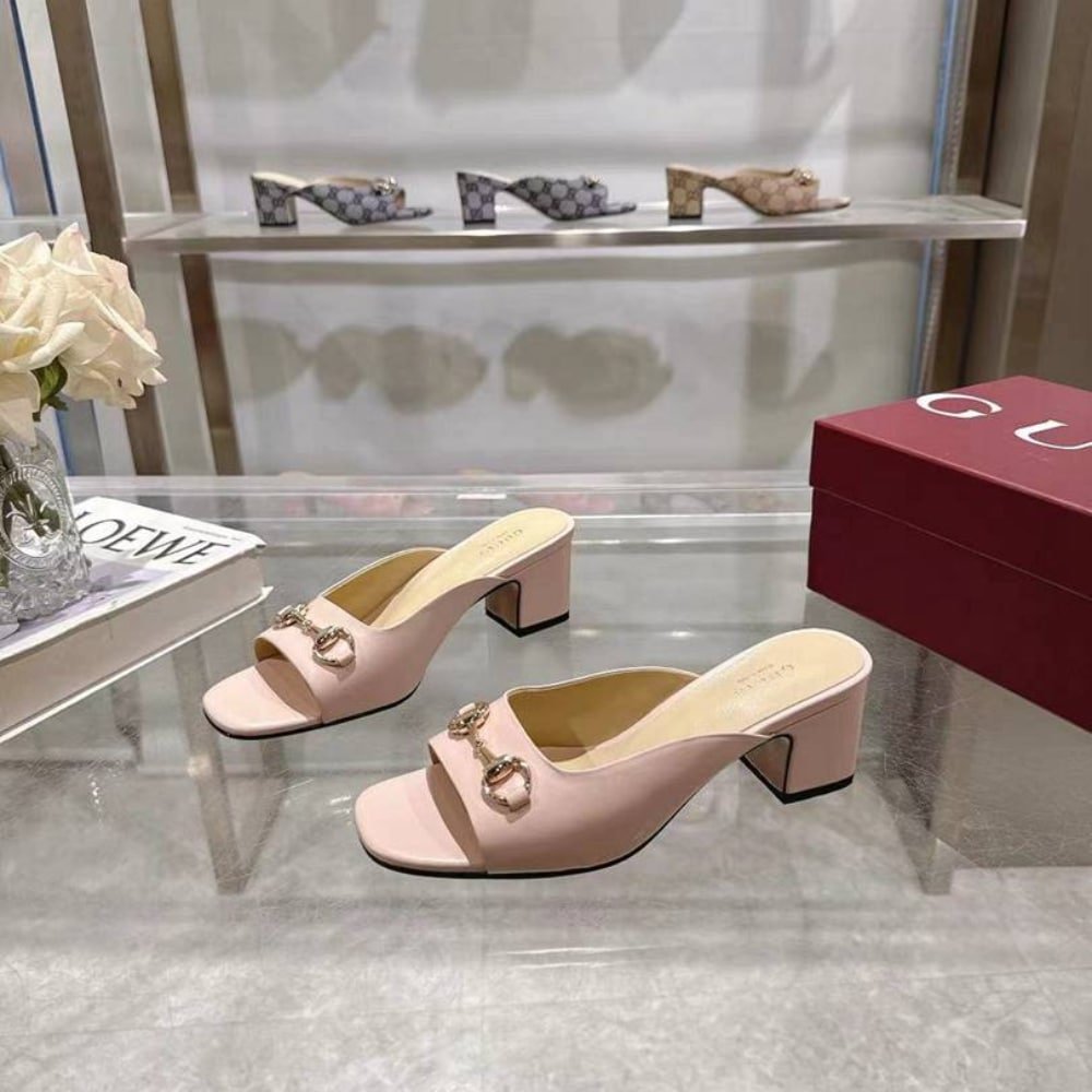 Gvc*1 Women Horsebit Slide Light Pink 816607 C9D00 6809