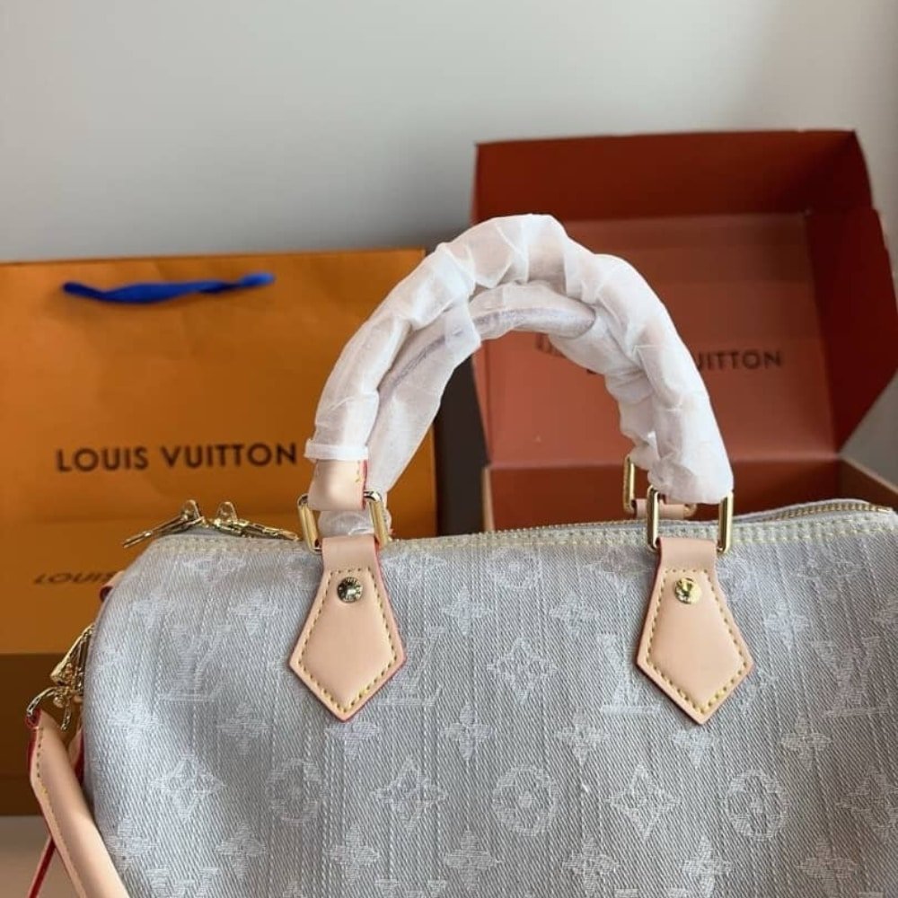 Iconic Set: Speedy Soft 30 And Lisa Wallet Bicolor Monogram