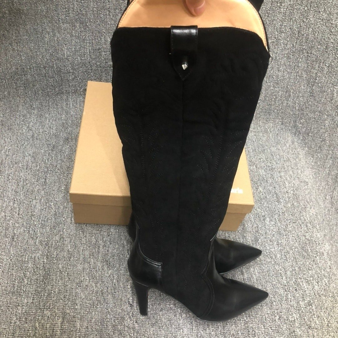 Chr1st1an Louboutin Santia Botta 85 Boots Black 3220701Bk01