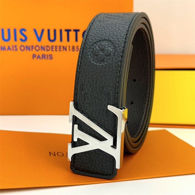 L0vis Vvtt0n Lv Dimension 30Mm Double Sided Belt Black M8854U