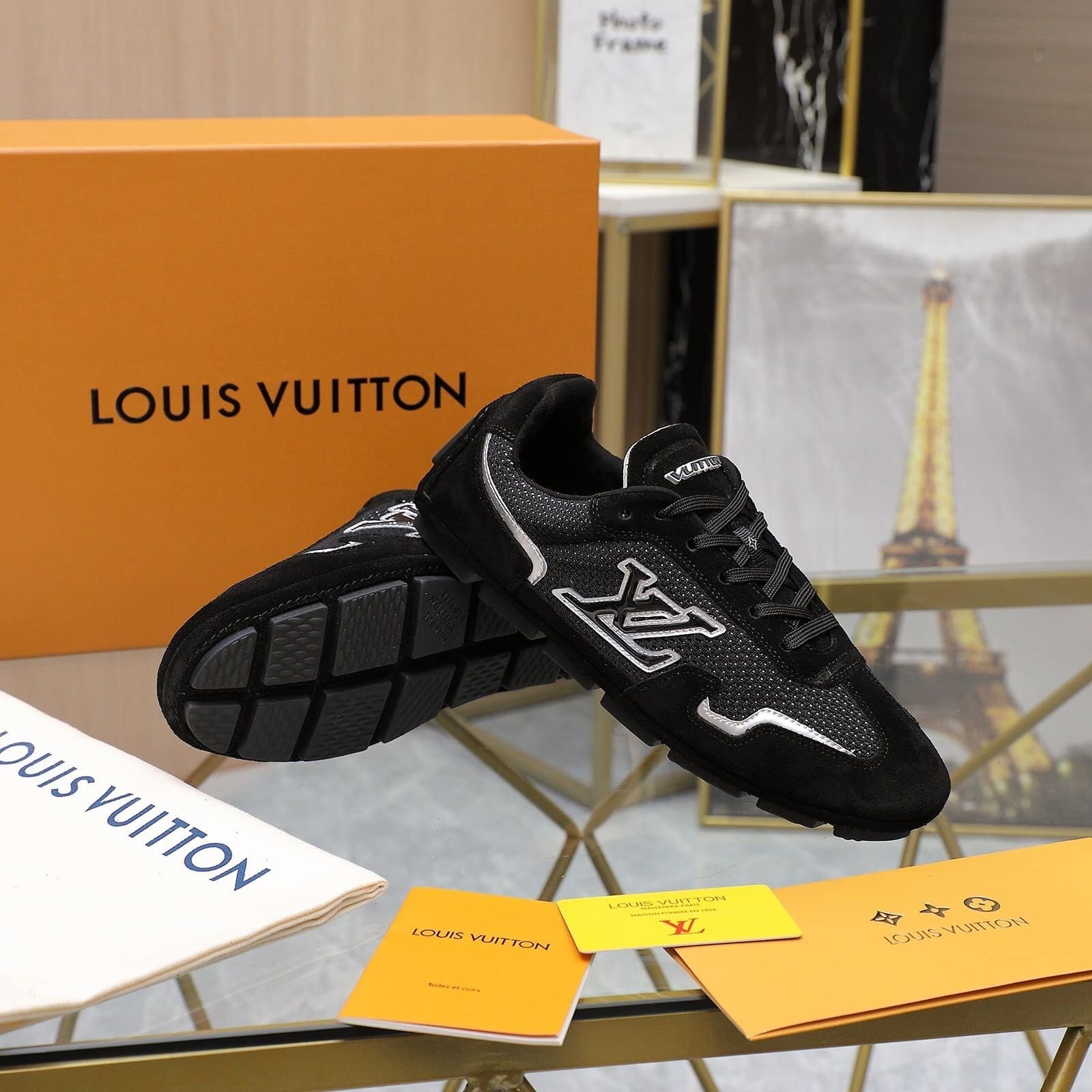 L0vis Vvtt0n Lv Rally Sneaker Black 1Ahtzk