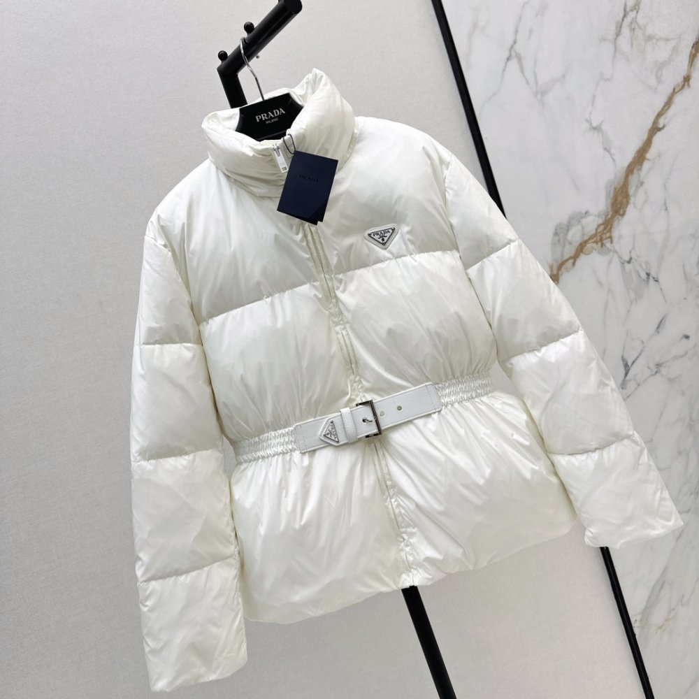 Pra*a Loden Down Jacket White