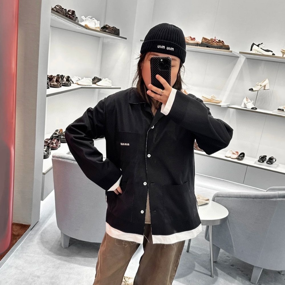 M1um1u Wool Beanie Black 5Hc375 2Csf F0967