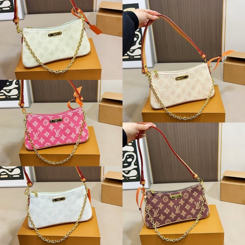 L0vis Vvtt0n Pochette Liv Monogram Origine Light Brown 24Cm