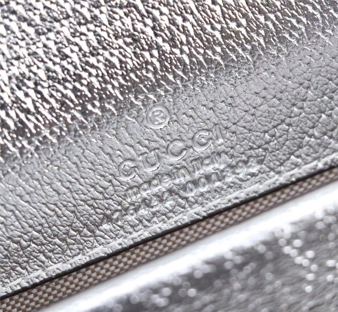 Gvc*1 Women’S Dionysus S*per Mini Crossbody Bag Silver 16Cm 476432 1Trbn 8173