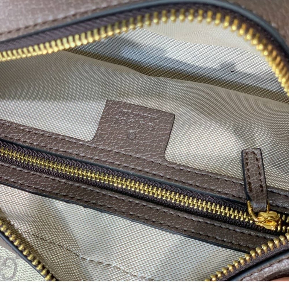 Gvc*1 Ophidia Mini Cross Body Bag Beige 23Cm