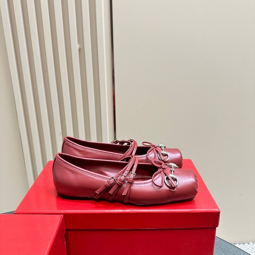 Gvc*1 Women’s Horsebit Ballet Flat Sacchetto Red 821219 Aaea4 6207