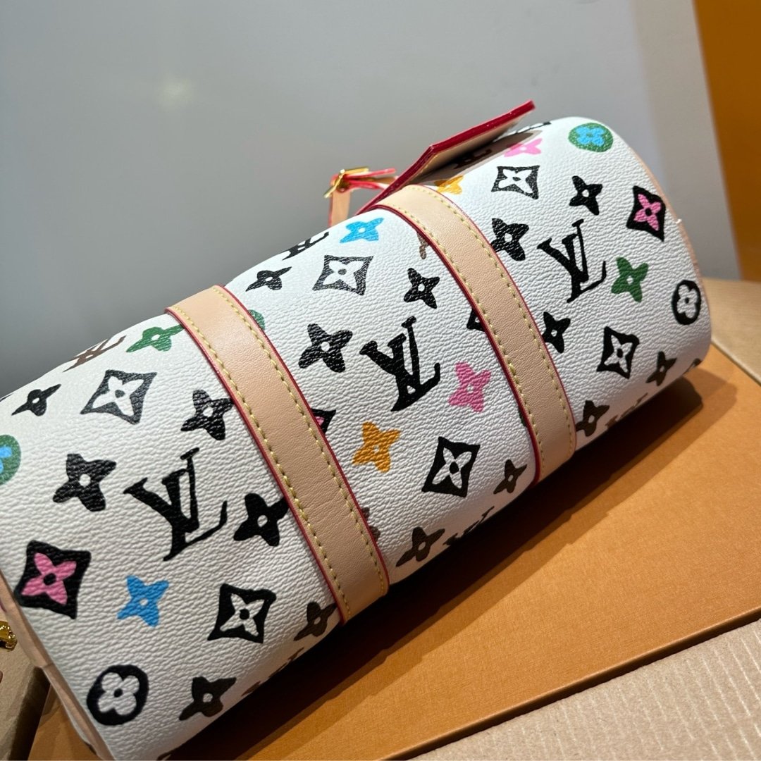 L0vis Vvtt0n Speedy 25 Handbag Monogram Canvas In Multicolor 25Cm