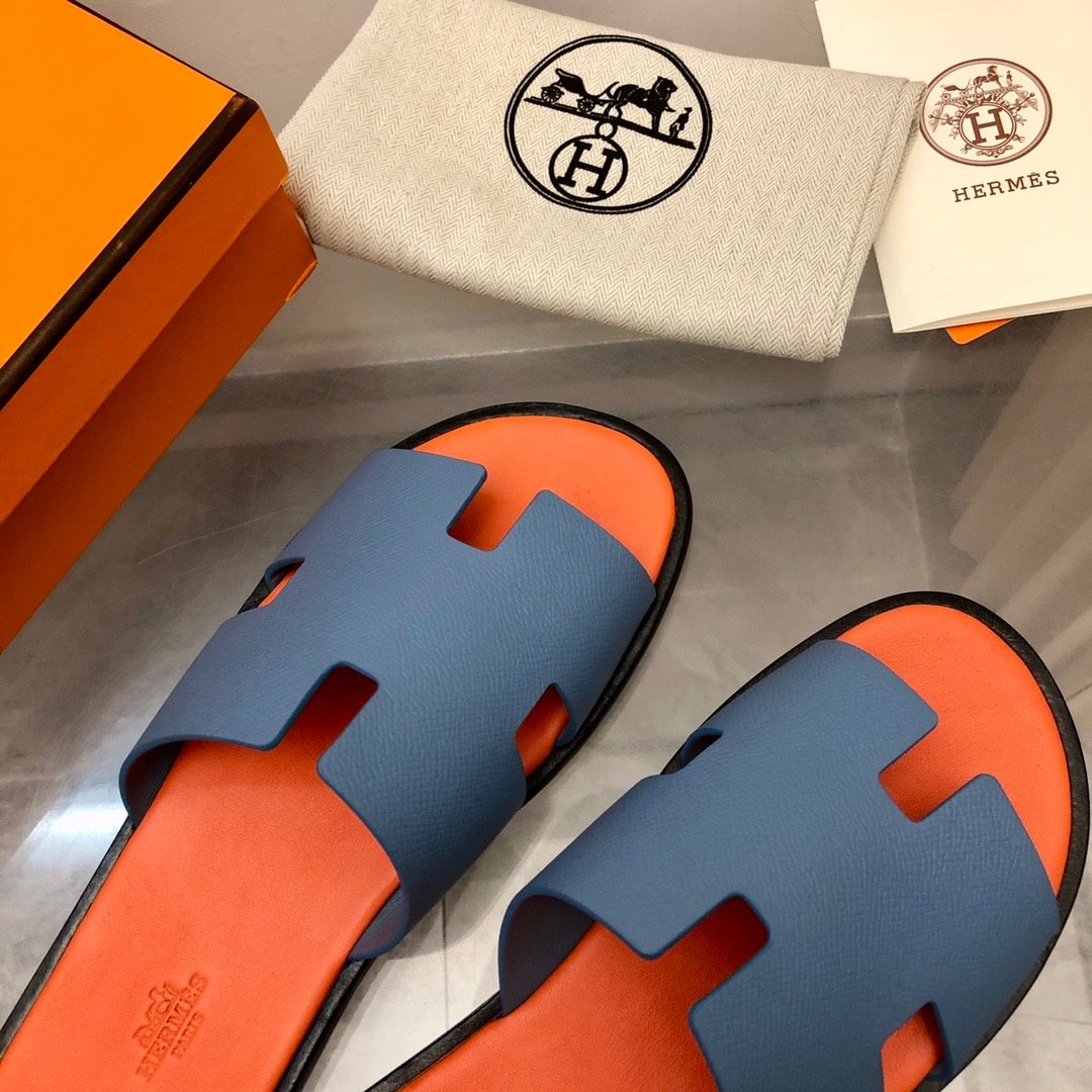 H**me5 Izmir Sandal Bleu Bleuet Orange H221824Z