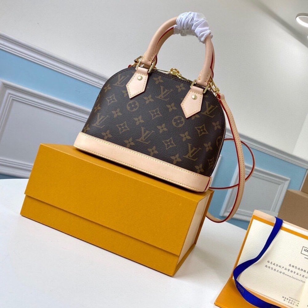 [S*per Vip 1:1] L0vis Vvtt0n Alma BB Monogram Canvas 23Cm M46990