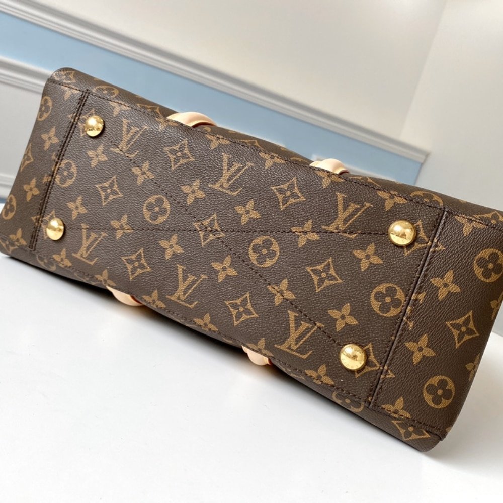 [S*per Vip 1:1] L0vis Vvtt0n Soufflot Bb Monogram Canvas Pink 29Cm M44815