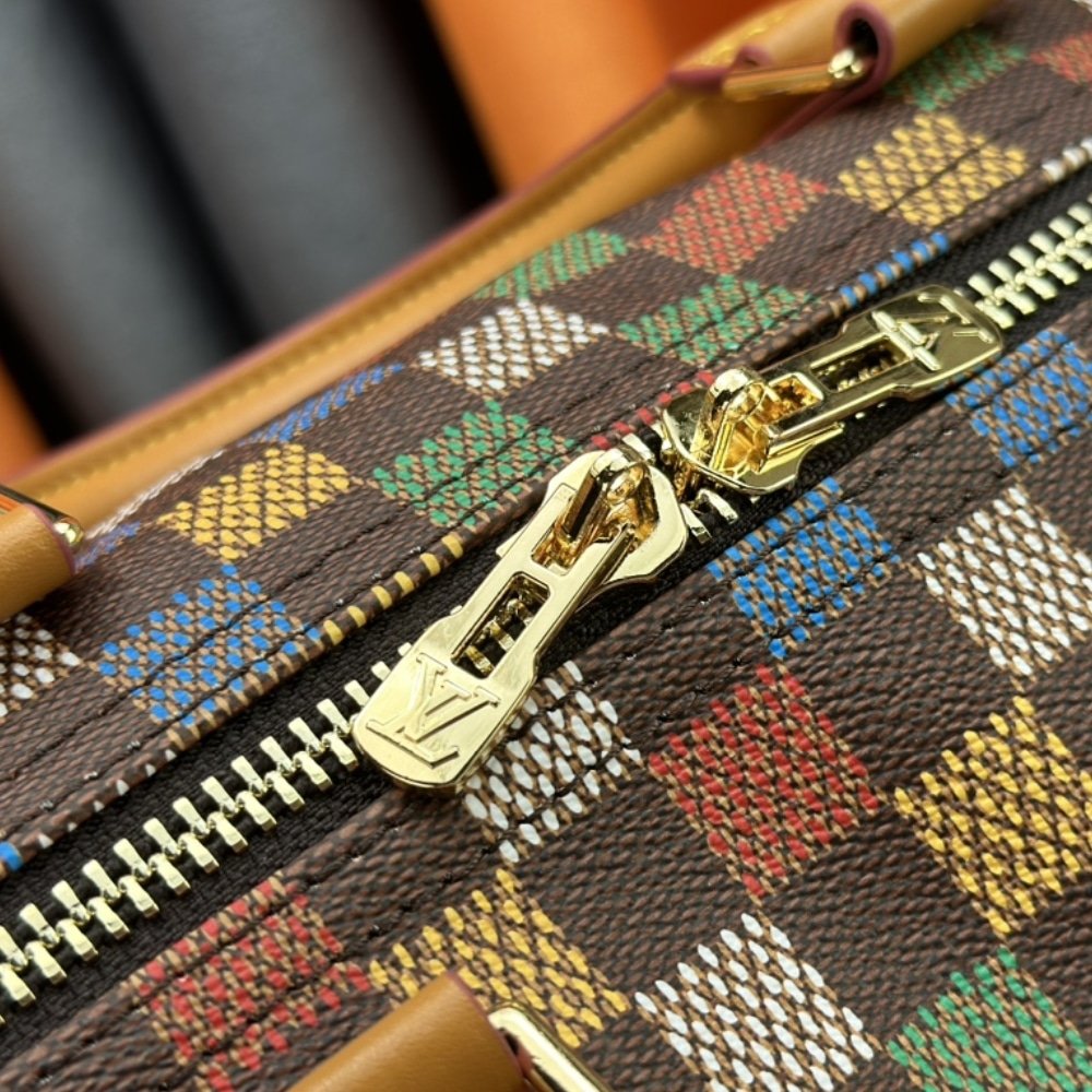 L0vis Vvtt0n Keepall Bandoulière 50 Leather Trim Muticolor 50Cm