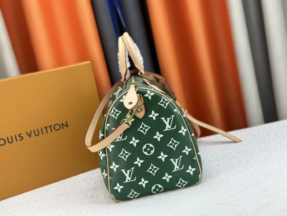 L0vis Vvtt0n Speedy P9 Bandoulière 40 Green 40 Cm M24417