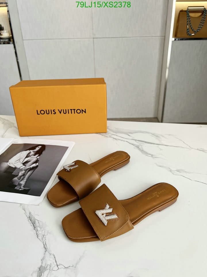 L0vis Vvtt0n Shake Flat Mule Beige