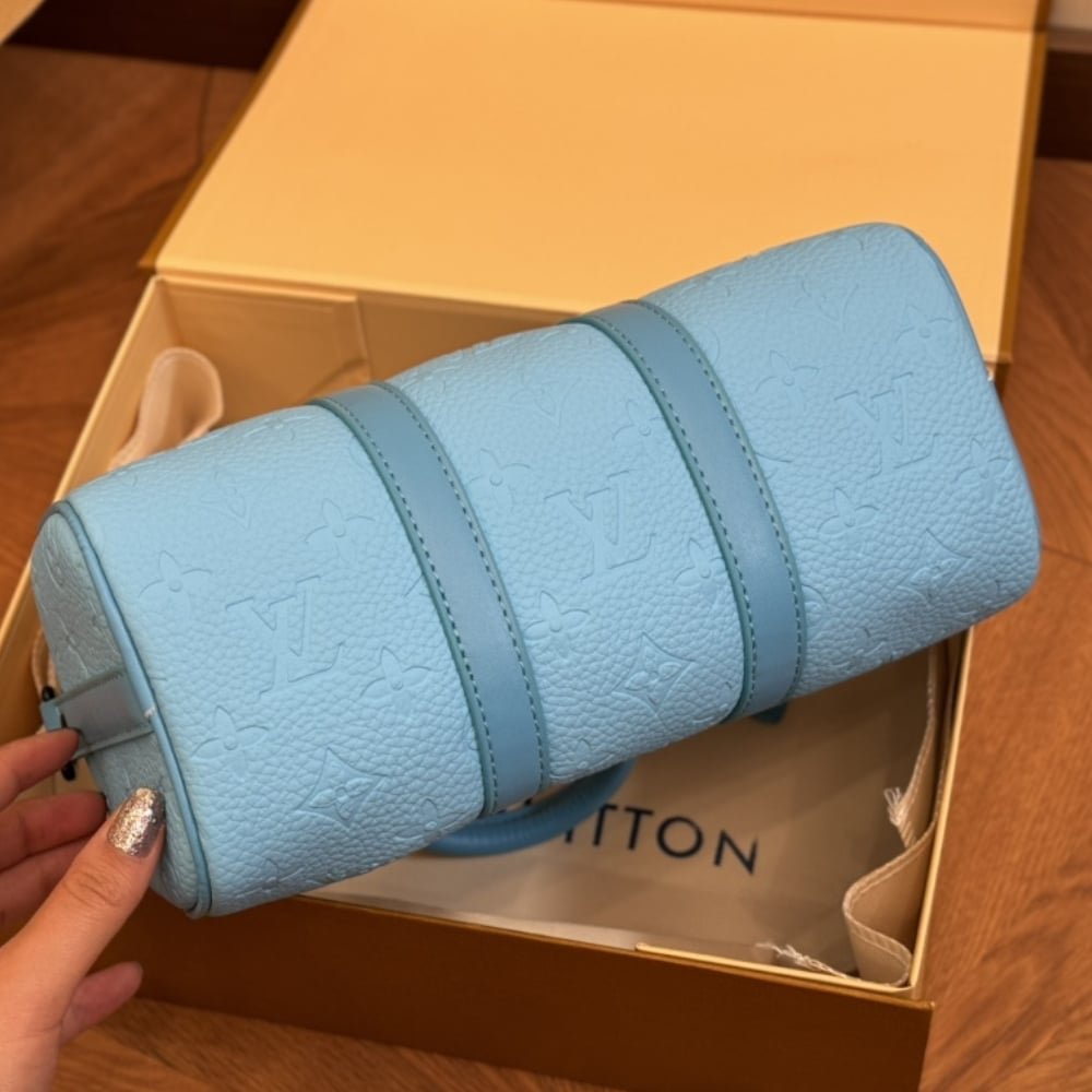 L0vis Vvtt0n Keepall Bandoulière 25 Turquoise 25Cm M11996