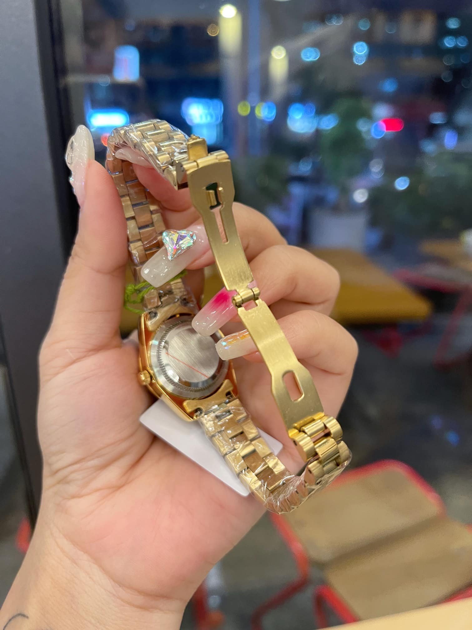 R01ex Lady Datejust 28 D1am0nd Dial 18K Yellow Gold 28Mm