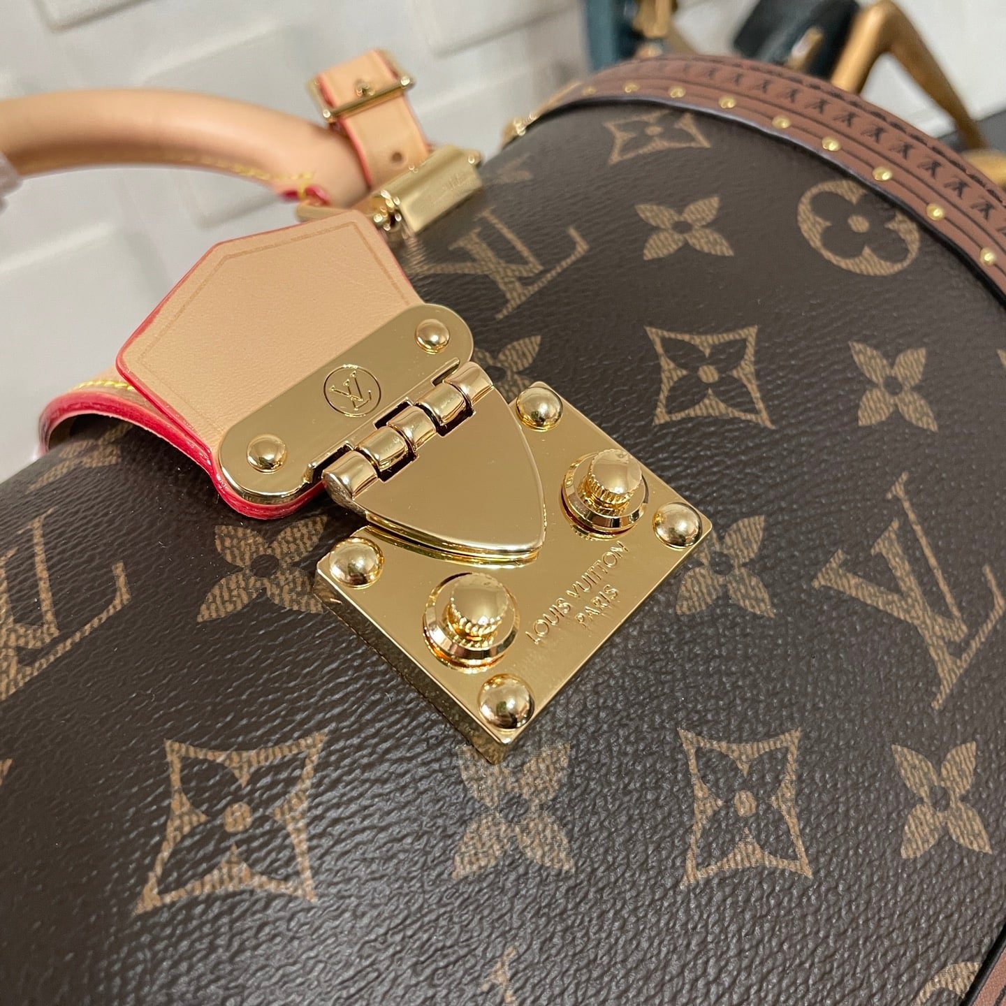 [S*per Vip 1:1] L0vis Vvtt0n Speedy Trunk Box Bag 20 Monogram Brown 21Cm M11154