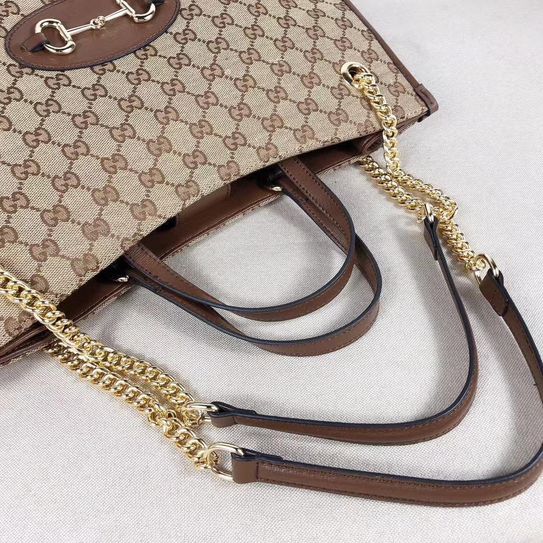 Gvc*1 Horsebit 1955 Shoulder Medium Tote Bag 623694