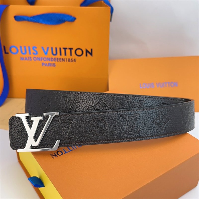 L0vis Vvtt0n Lv Dimension 30Mm Double Sided Belt Black M8854U